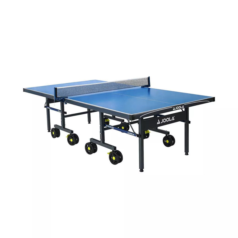 JOOLA Nova Pro Plus Outdoor Table Tennis Table with Weatherproof Net, 9锟-5 ft, Foldable, Aluminum Surface J8