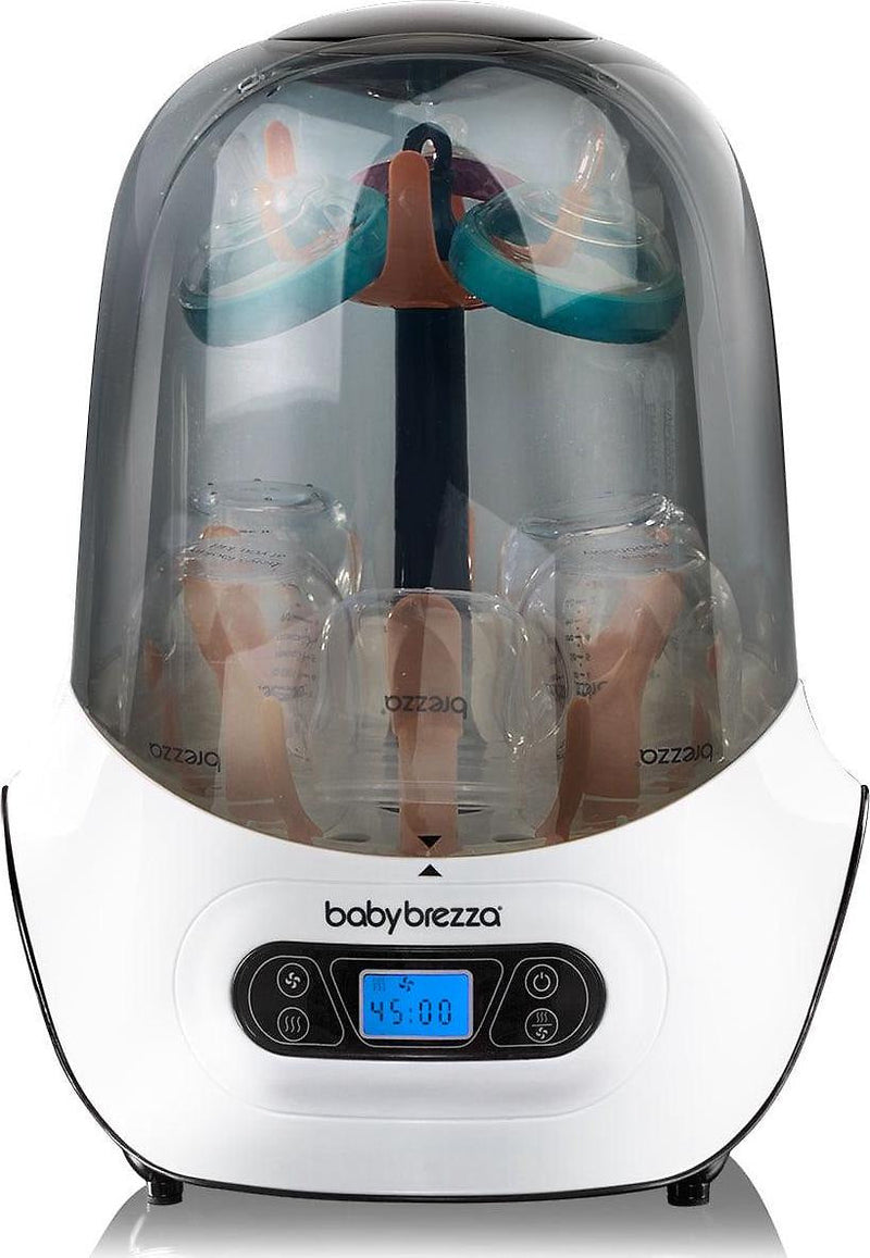 Baby Brezza Baby Bottle Sterilizer and Dryer Machine Electric Steam Sterilization - Pacifiers. Glass. Plastic. and Newborn Feeding Bottles Q6