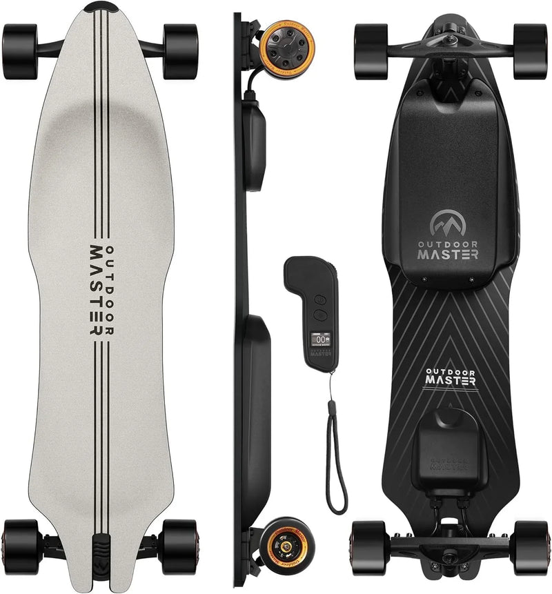 Caribou Electric Skateboard – 32 MPH, 26 Mile Range, Dual 1000W Motors, Longboard for Adults & Teens, 6-Month Warranty R6