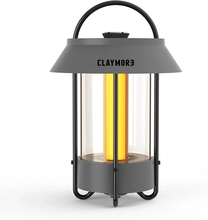 Desk Lamp (Dark Gray) - A beautiful portable outdoor lamp, featuring 4 different lighting heads, equipped with a 6700 mAh rechargeable battery, with a brightness of up to 660 lumens, and featuring waterproof functionality. Suitable for Halloween deco L4