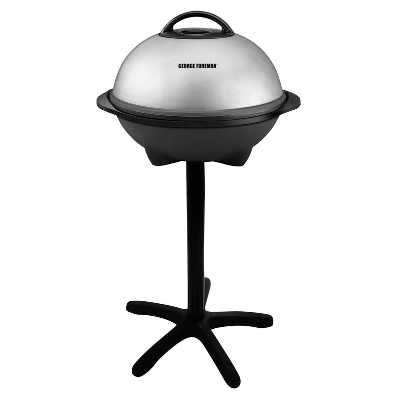 George Foreman Silver 12 Servings Upto 15 Electric Grill R9
