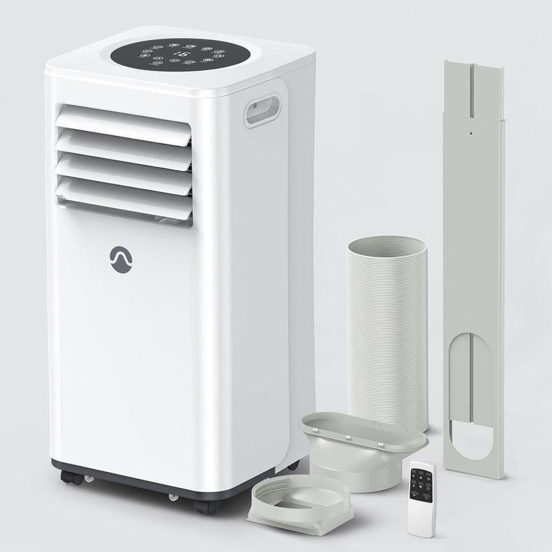 Portable Air Conditioners, 10000 BTU Air Conditioner Portable for Room up to 450 Sq. Ft., 3-in-1 Portable AC Unit with Digital Display, Remote Control, Window Installation Kit, 24H Timer, Sleep Mode M3