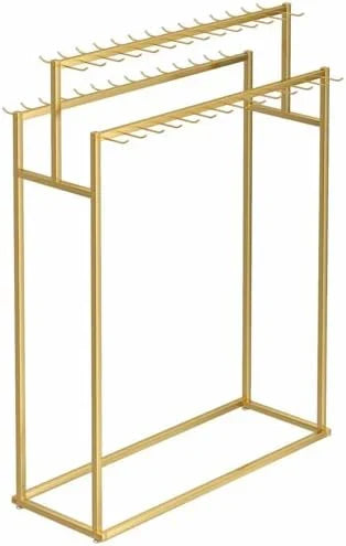 Floor Mounted Belt Hanger & Organizer Rack - Versatile Storage Holder for Belts, Ties, Scarves & Purses - Commercial Display Stand for Men’s Closet, Multifunctional Accessory Storage Solution P3