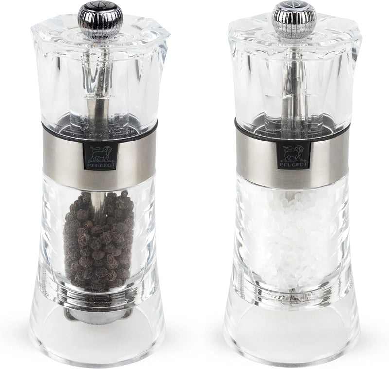 5.5-inch model, transparent salt and pepper grinding set S7