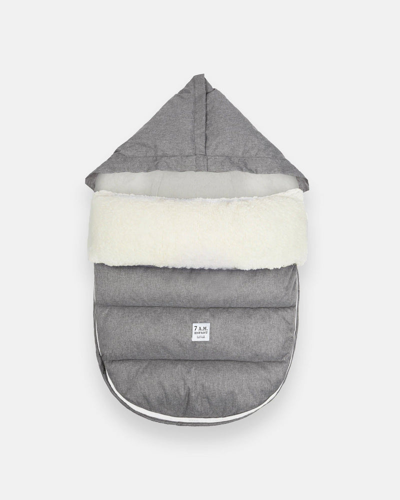 7AM Enfant LambPod, Fleece Lining, Heather Grey H5