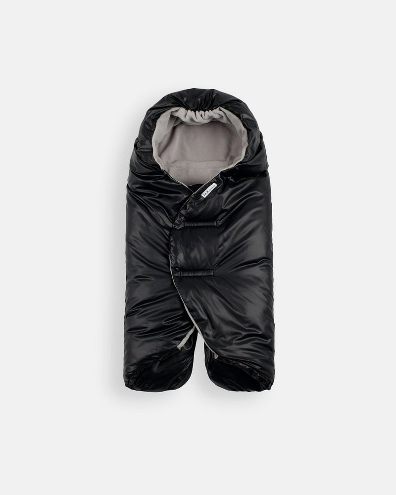 7AM Enfant Nido Fleece Lining Infant Wrap, Black P0
