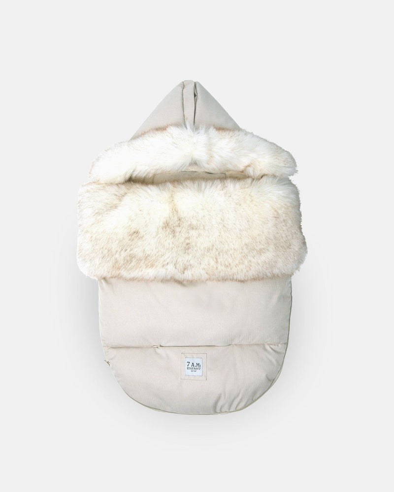 7AM Enfant PlushPod - Plush Lining - White, 0-18M E2