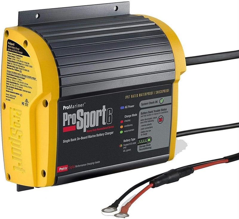 20 amperes, 12/24 volts, 2 battery packs, waterproof, waterproof battery charger for use on water. G3