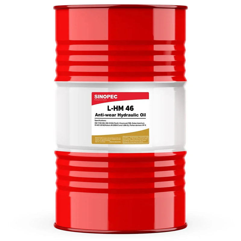 Premium Anti-wear Hydraulic Oil Fluid - 55 Gallon Drum (200L - 52.83 GAL) D3