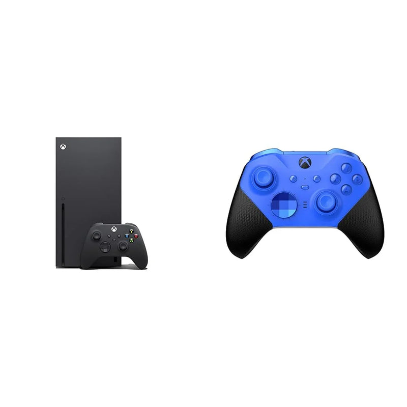 Game console - 1TB solid-state drive - Includes wireless controller - 4K games - 120 frames per second - Brown black lacquer color Q7