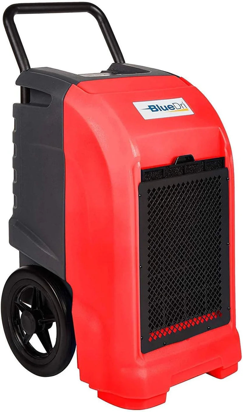 Commercial dehumidifier, suitable for homes, basements, garages and workplaces. Industrial water loss treatment equipment - a set of 1-piece, blue X3