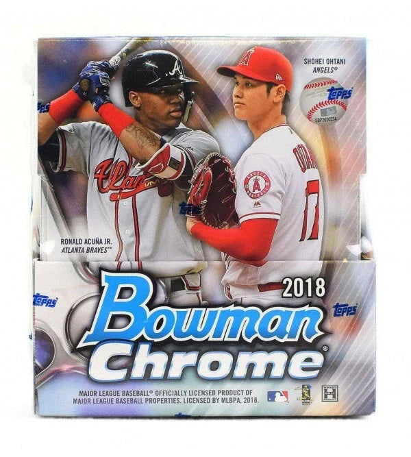 Bowman Chrome Baseball Sealed Hobby Box E9