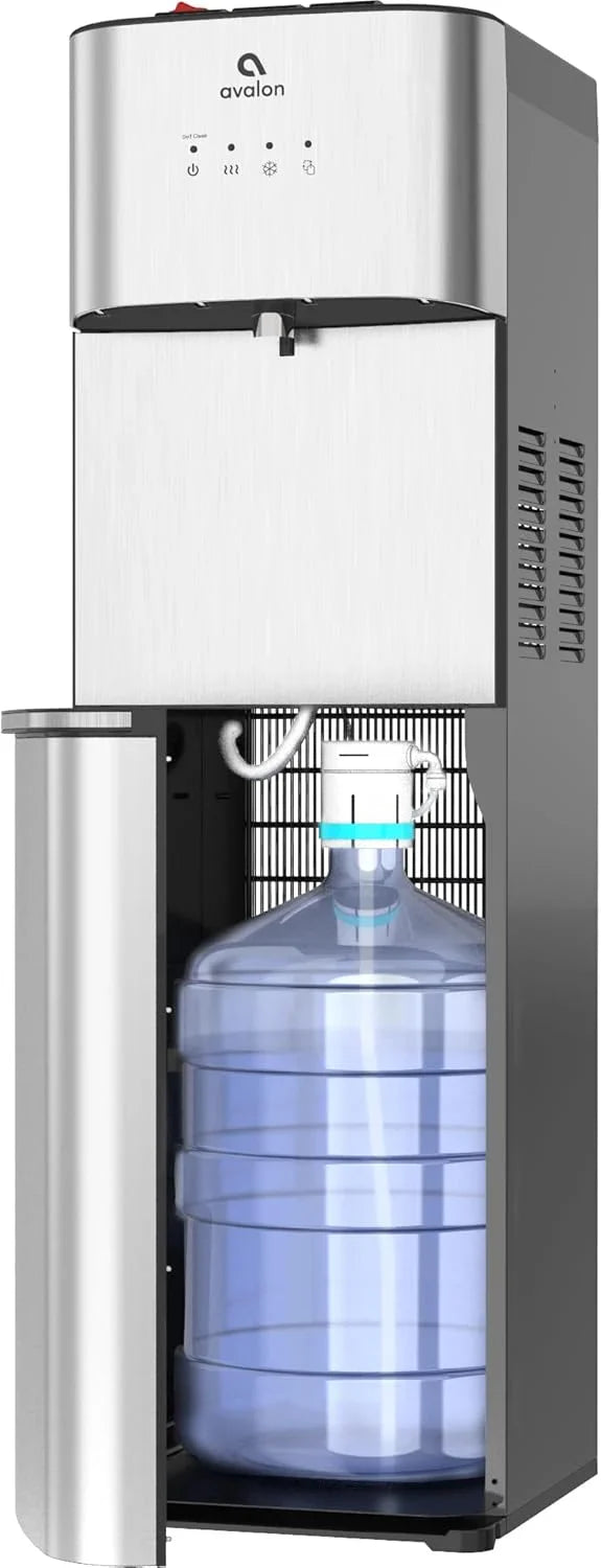 Limited Edition Self Cleaning Water Cooler Water Dispenser - 3 Temperature Settings - Hot, Cold & Room Water, Durable Stainless Steel Construction, Bottom Loading - UL Listed-Avalon Z2