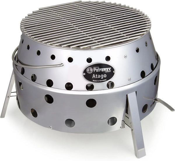 Portable camping grill - Stainless steel material - Charcoal mode - Outdoor type - Portable K2