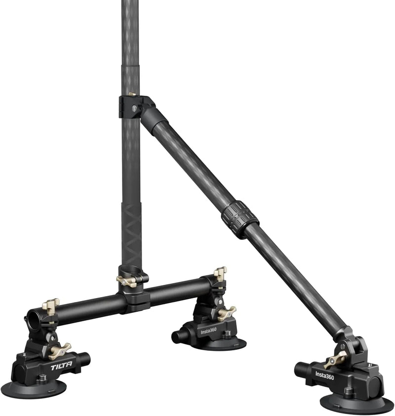 Double suction cup vehicle mounting bracket A1