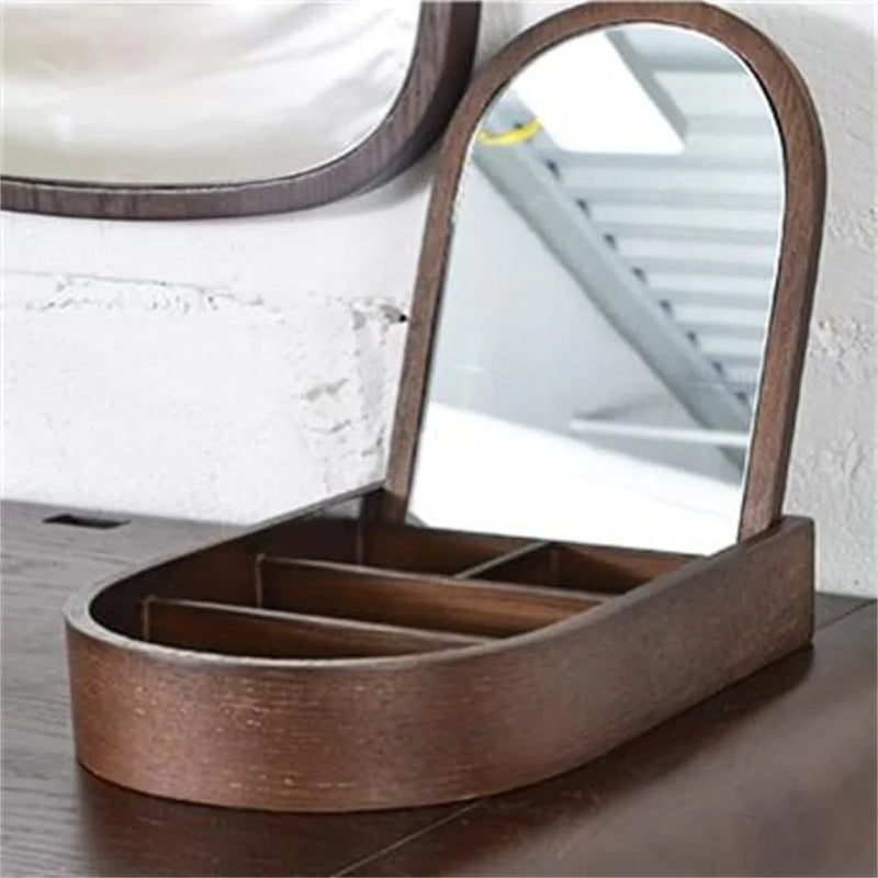Makeup With Dresser Storage Box Jewelry Organizer Box Desktop Storage Box W2