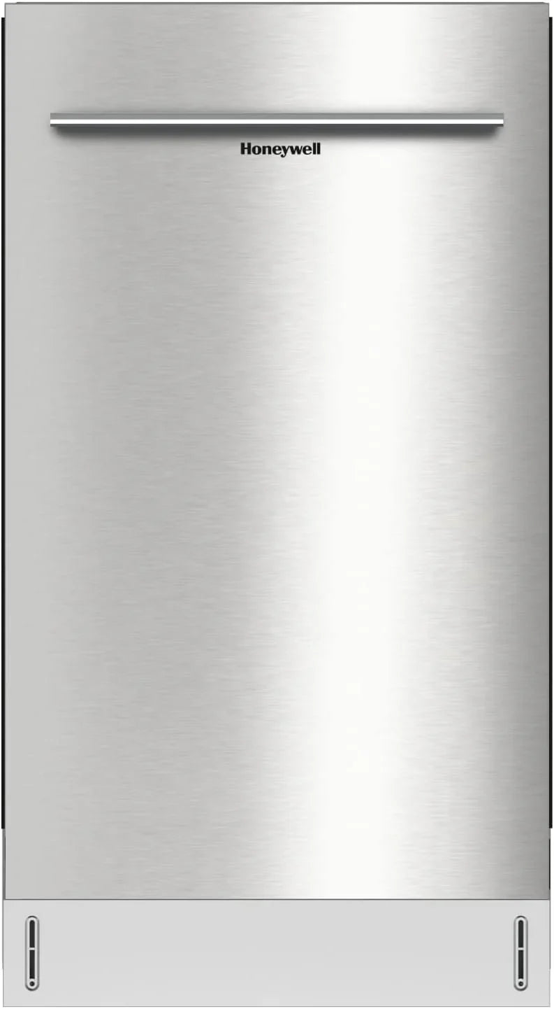 Honeywell 18 Inch Dishwasher with 8 Place settings, 6 Washing Programs, Stainless Steel Tub, UL/Energy Star- Stainless Steel P0