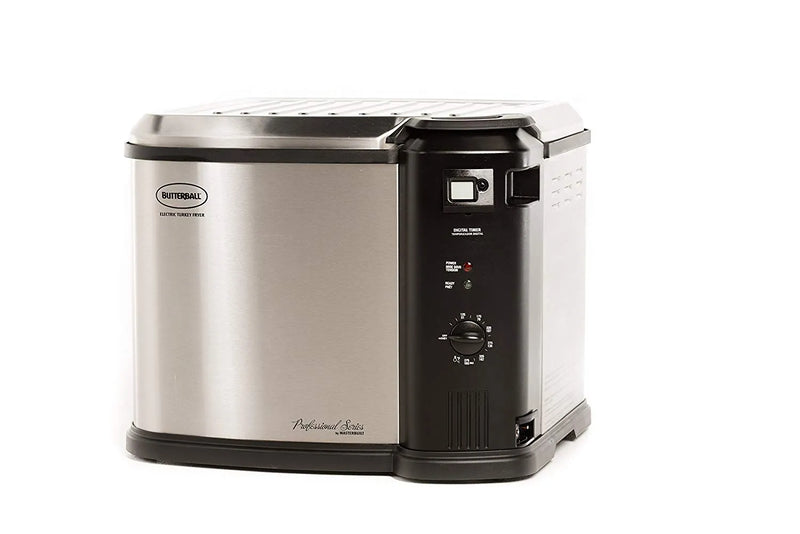 Butterball XL Electric Turkey Fryer, 20 lb Capacity, Analog Controls, Digital Timer, 1650W Heating, Easy Clean, Safe Design S7