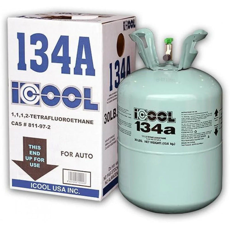 R134A Refrigerant, Full of R-134A, Net 30LB Tank, Suitable for automotive air conditioners, refrigerators-Make in USA K3