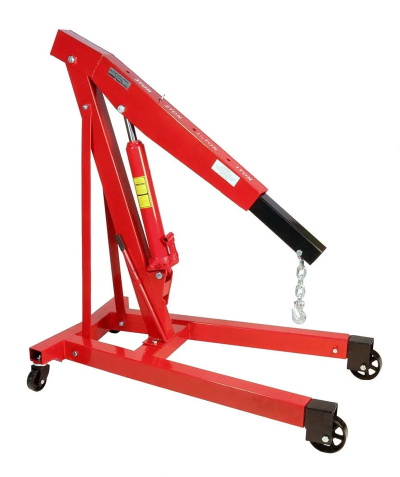 Dragway Tools 3 Ton 6000 LB Heavy Duty Engine Hoist Cherry Picker Shop Crane D6