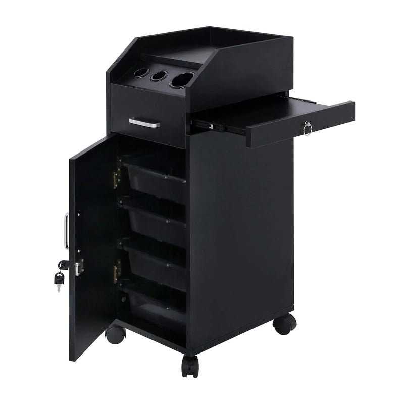 Winado Hair Salon Storage Cart with Wheels A9