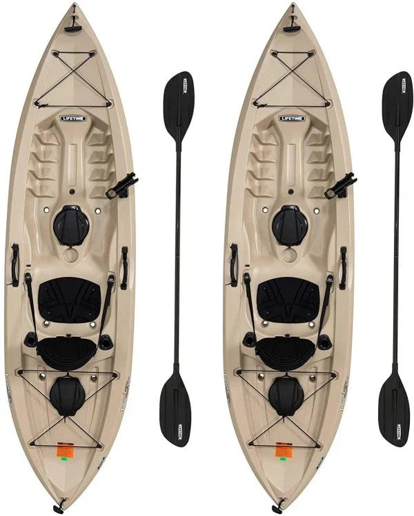 Lifetime 90806 Tamarack Angler 100 Fishing Kayak C 2 Pack (Paddles Included) O1