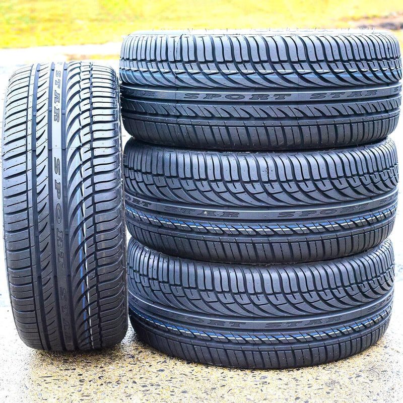 Set of 4 215/60R16 All-Season Radial Tires, 99V Load Range XL, 4-Ply BSW, UTQG 380AA V1
