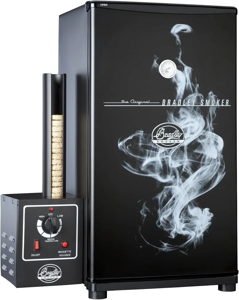 Four-grid outdoor electric oven, digital vertical oven, equipped with stainless steel baking rack F6