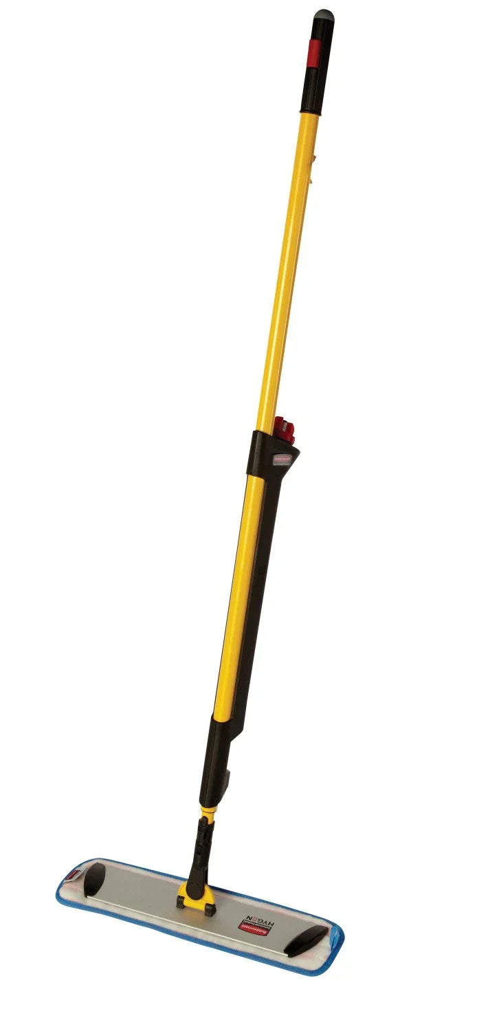Pulse microfiber floor cleaning system, operated using a single-sided mop frame E3