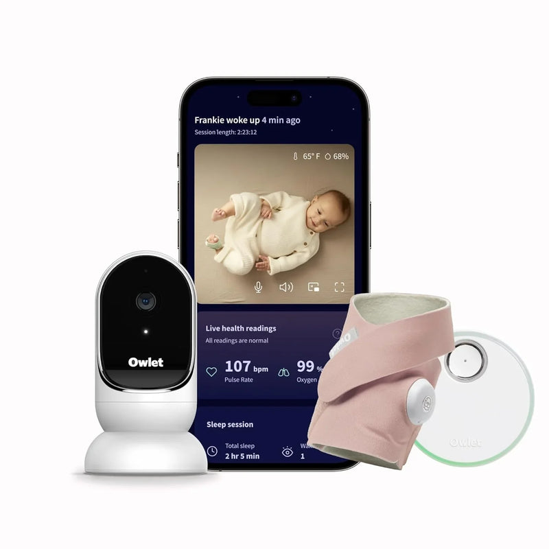 Two-channel camera tracking and notification function, which can monitor the baby's heart rate and blood oxygen level in real time, and display the results in 1080p high-definition through WiFi video for viewing. U8