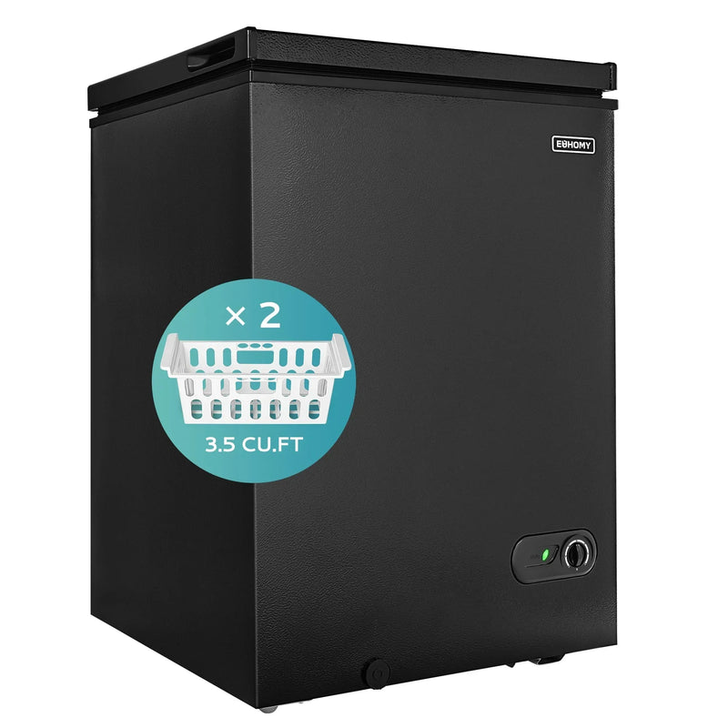 3.5 Cu.Ft Chest Freezer with Removable Basket Y3