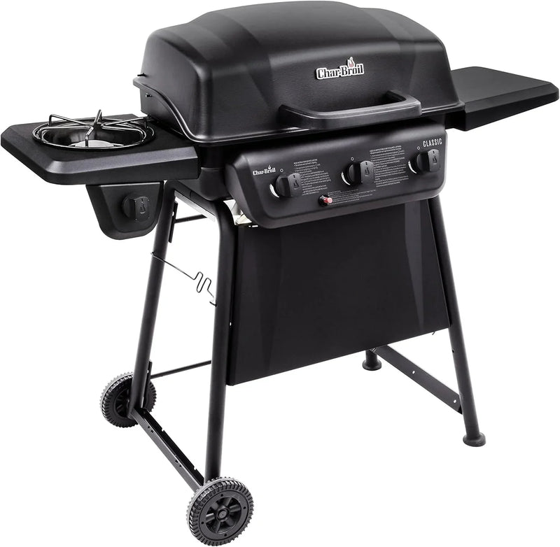 Convective 3-Burner with Side Burner Propane Gas Stainless Steel Grill V0
