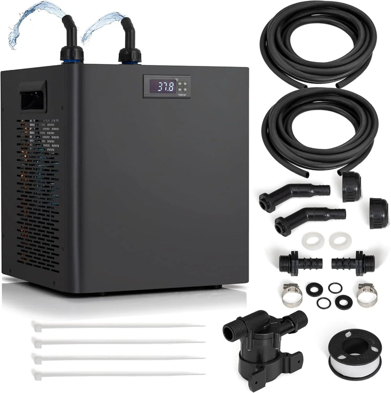 Polar Revive Chiller for Ice Bath and Cold Plunges Including All Hoses and Pumps. 1/3 HP, 2/3 HP, 1 HP Models M5