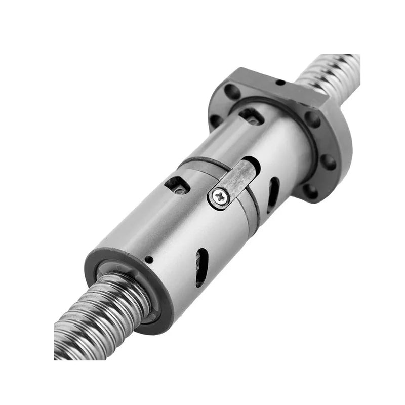 750 mm C5 ball screw with end-mounted bearing nut cover R7