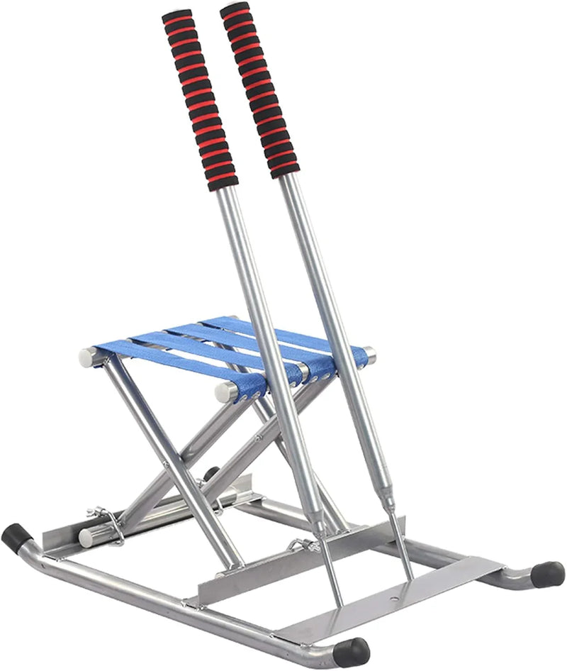Ice scooter, outdoor skating vehicle, adult ice sled, children's sled, ice entertainment equipment, with seats, classic skating vehicle Q5
