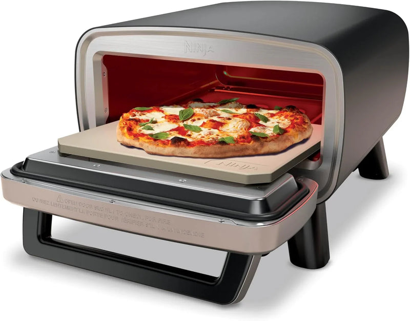 Artisan Outdoor Pizza Oven, 12 inches, can make pizza in 3 minutes, Neapolitan style, thin crust, New York Chicago style, custom model, maximum temperature 700 degrees Fahrenheit, electric heating, baking, grilling, and fermentation functions. S2