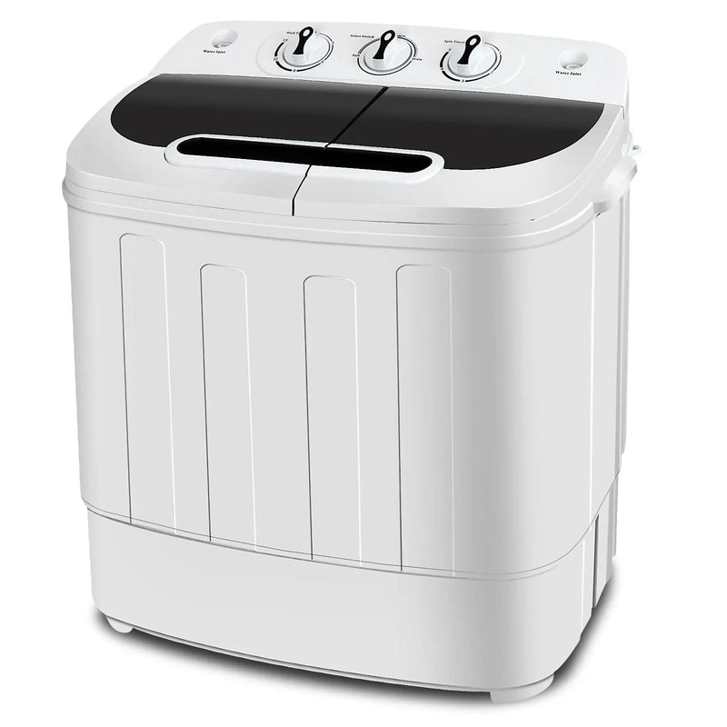 13lbs Capacity Compact Mini Twin Tub Washing Machine J4