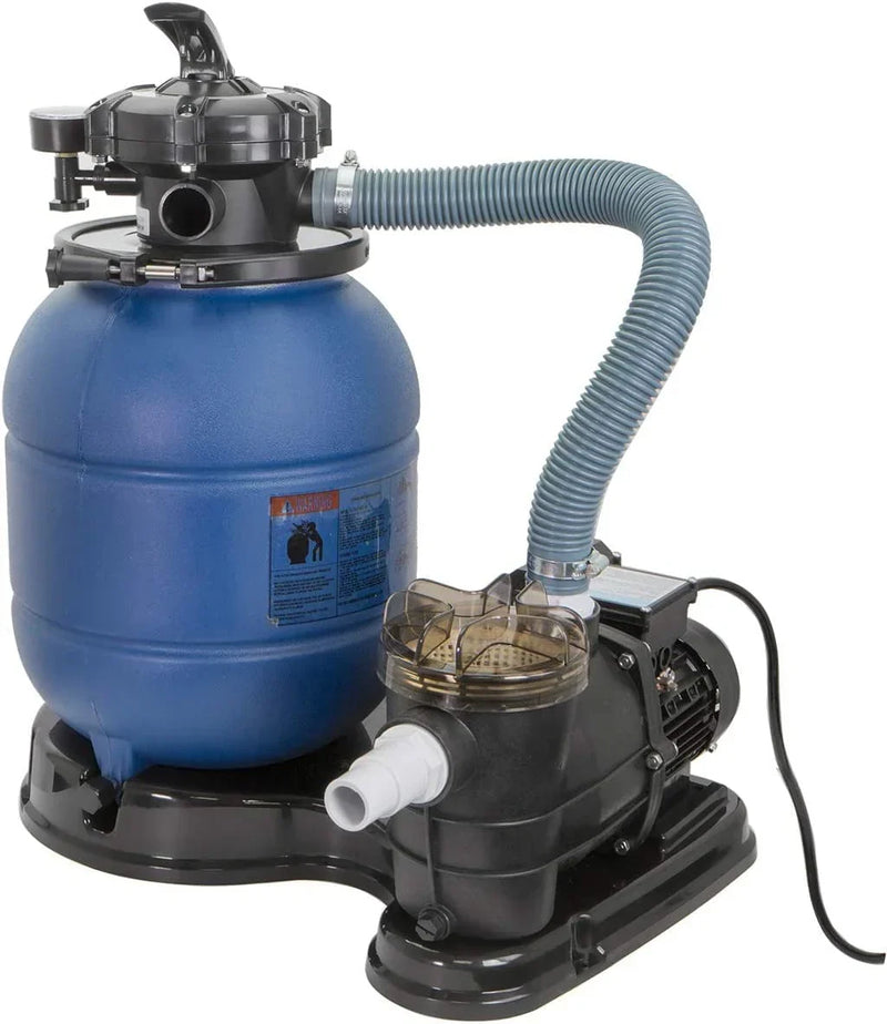 XtremepowerUS 13" Sand Filter 3/4HP Pool Pump U9
