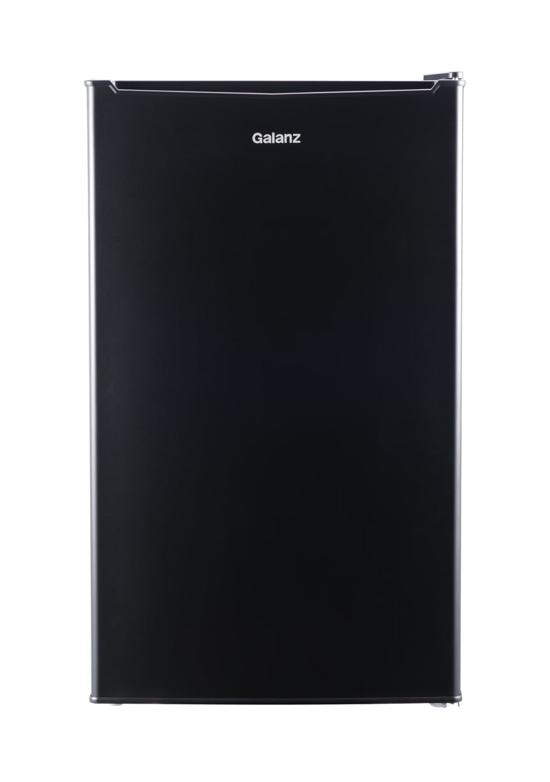 Galanz 3.3 Cu ft One Door Mini Fridge, Black Estar, New B7