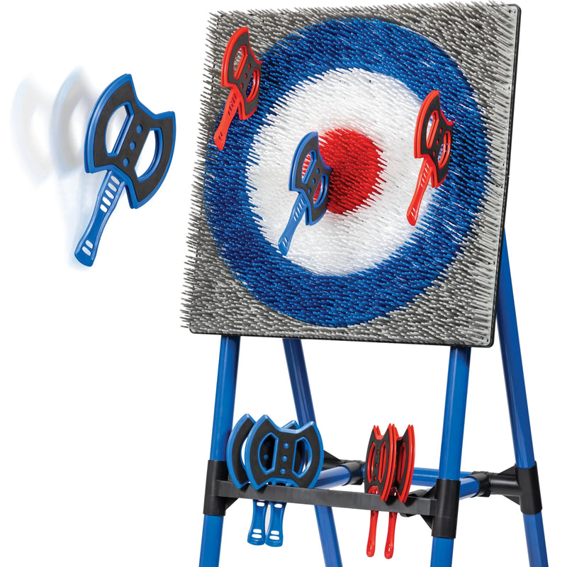 EastPoint Deluxe Steel Frame Axe Throw Target Game Set Y1
