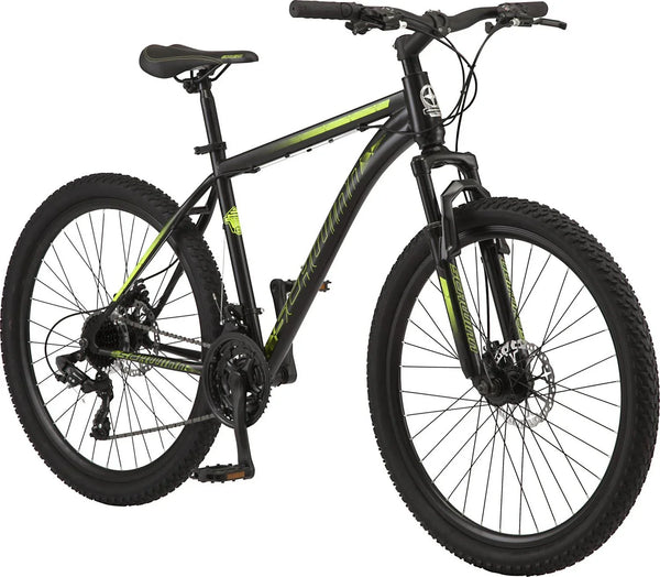 Mountain Bike . 26-inch Wheels . 21 Speeds . Mens Style . Black N4