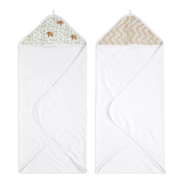 Aden + Anais Tanzania Hooded Towels, 2-pk T9