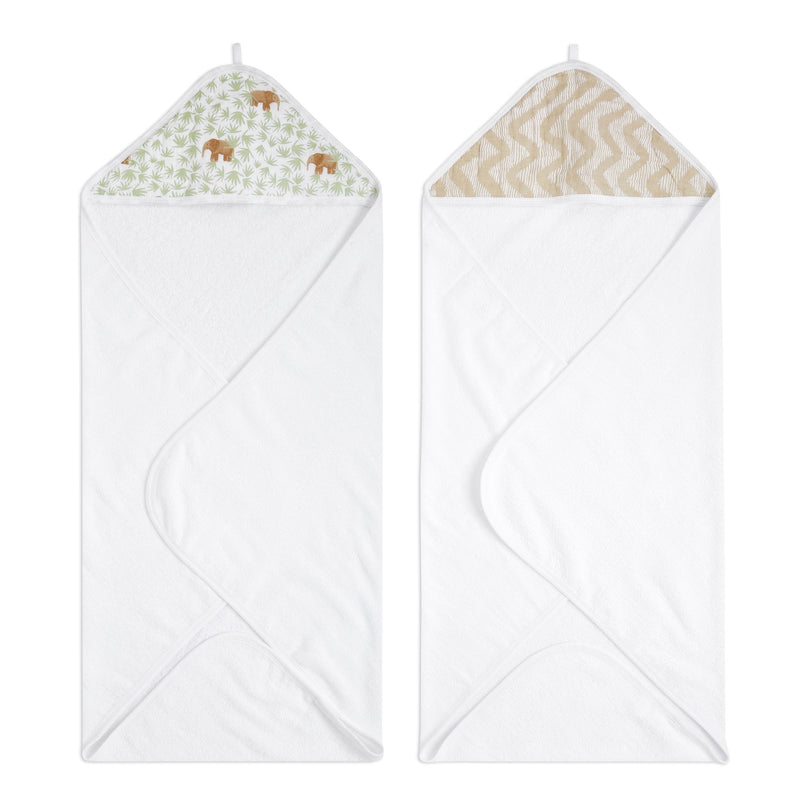 Aden + Anais Tanzania Hooded Towels, 2-pk T9