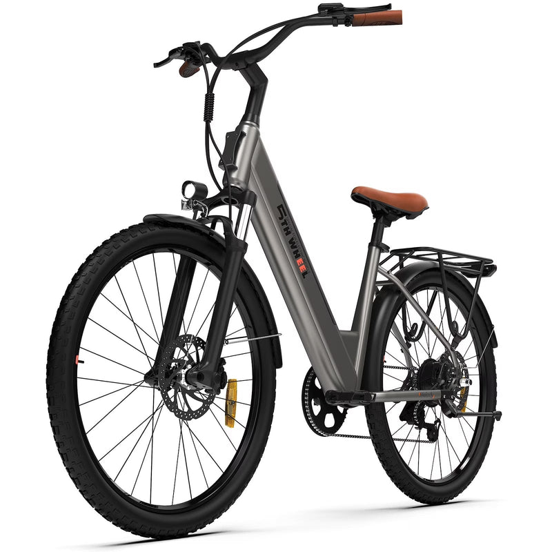 5TH WHEEL W18B Electric Bike for Adult with 350W Motor, 26 in Electric Mountain Bike with 36V 10.4Ah Removable Battery Ebike, Electric Bicycle... P4