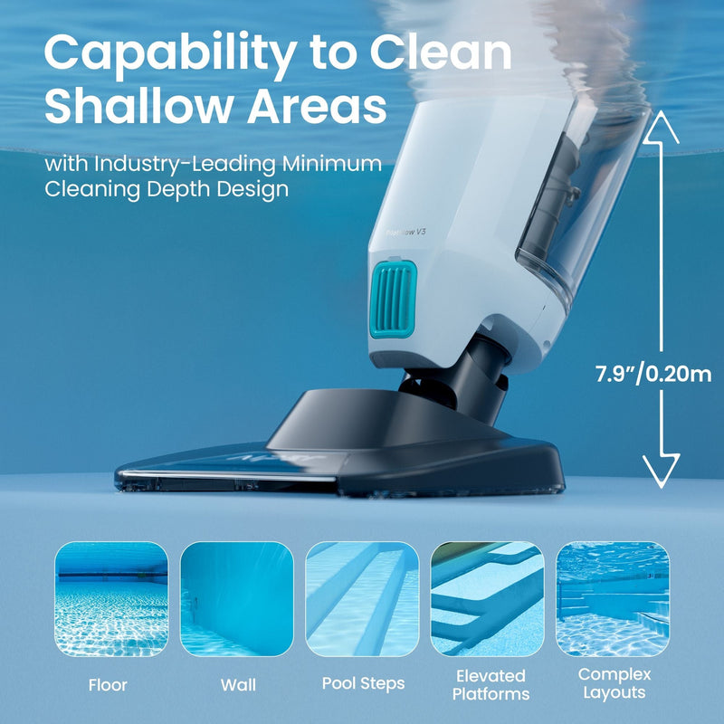Aiper PilotFlow V3 Handheld Pool Vacuums Cleaner V4