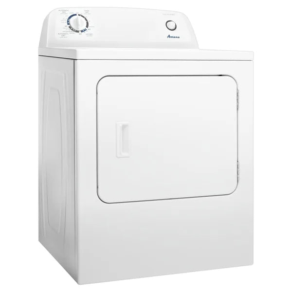 Amana 6.5 cu ft. White Electric Dryer with Automatic Dryness Control I2