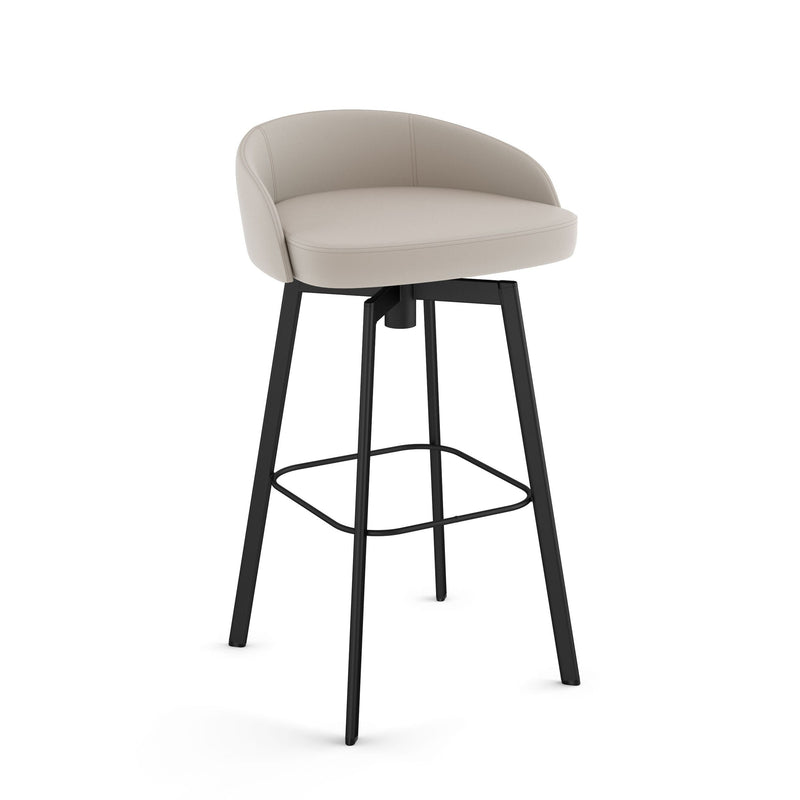 Amisco Cruz Welded Steel Counter Stool, 300-lb Capacity W3