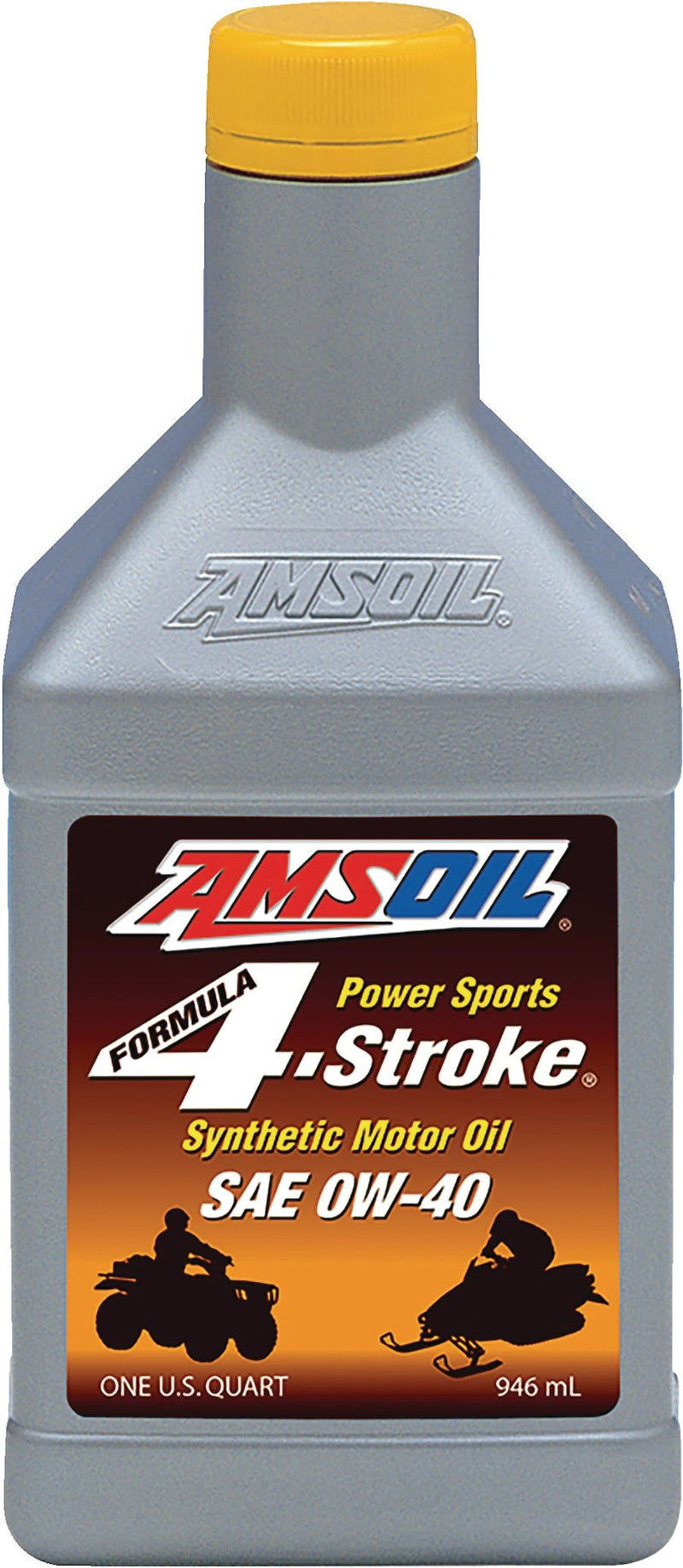 Amsoil 4-Stroke Formula Synthetic Powersport Oil 0W40, 946-mL R9
