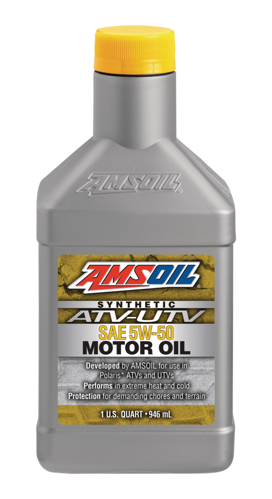 Amsoil Synthetic ATV/UTV Engine Oil 5W50, 946-mL G6