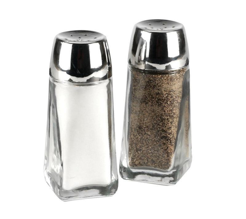 Anchor Hocking Glass Salt/Pepper Shaker, Dishwasher Safe, 4-in, 1-pc B8